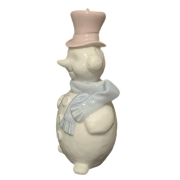 LLADRÓ - Snowman Ornament - #5841 - Picture 2 of 6